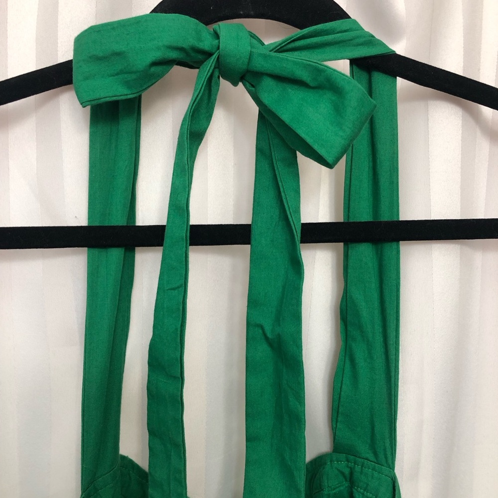 Anthropologie Floreat Cockadoodle Halter Tie Back Dress - Picture 8 of 8